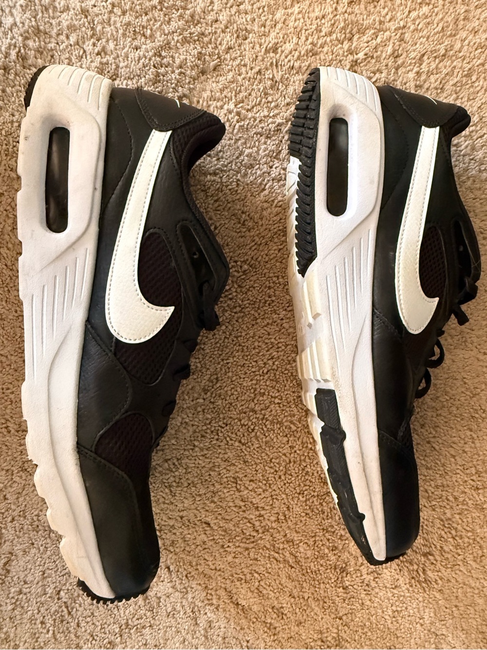 Nike Men's Air Max SC Shoes Black/White Size 13 - Picture 5 of 8
